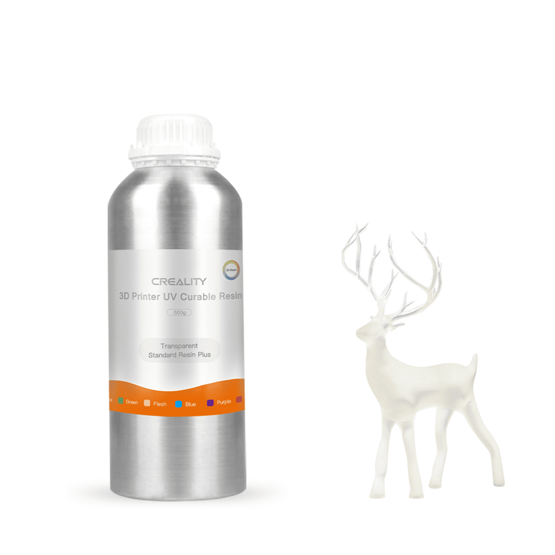 LCD Standard Rigid Resin Plus 500g - Transparent