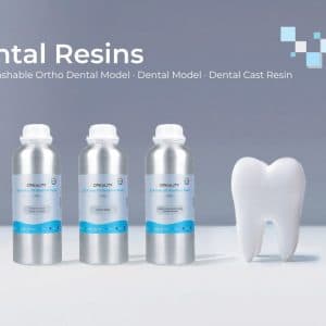 Waterwashable Orthodontic Resin | Yellow 1kg  – (NEW)